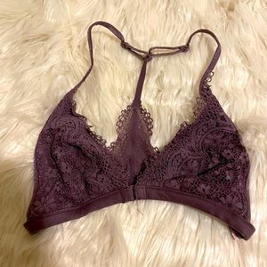 Victoria Secret Racerback Bra - Purple